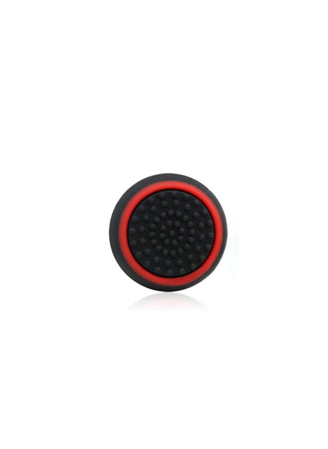Generic PlayStation Portal Handle Cap Streaming Machine Rocker Cap Silicone Remote Sensing Non-Slip Hand Protective Cap-Product Color:black Background Red Circle  - Image 1