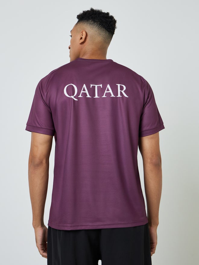 Styli Active Men Qatar Short Sleeve Jersey FIFA Football T-Shirt - Image 5