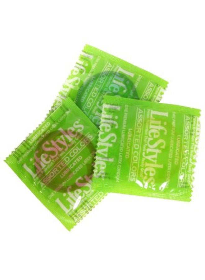 Lifestyles Assorted Colors: 36-Pack of Condoms