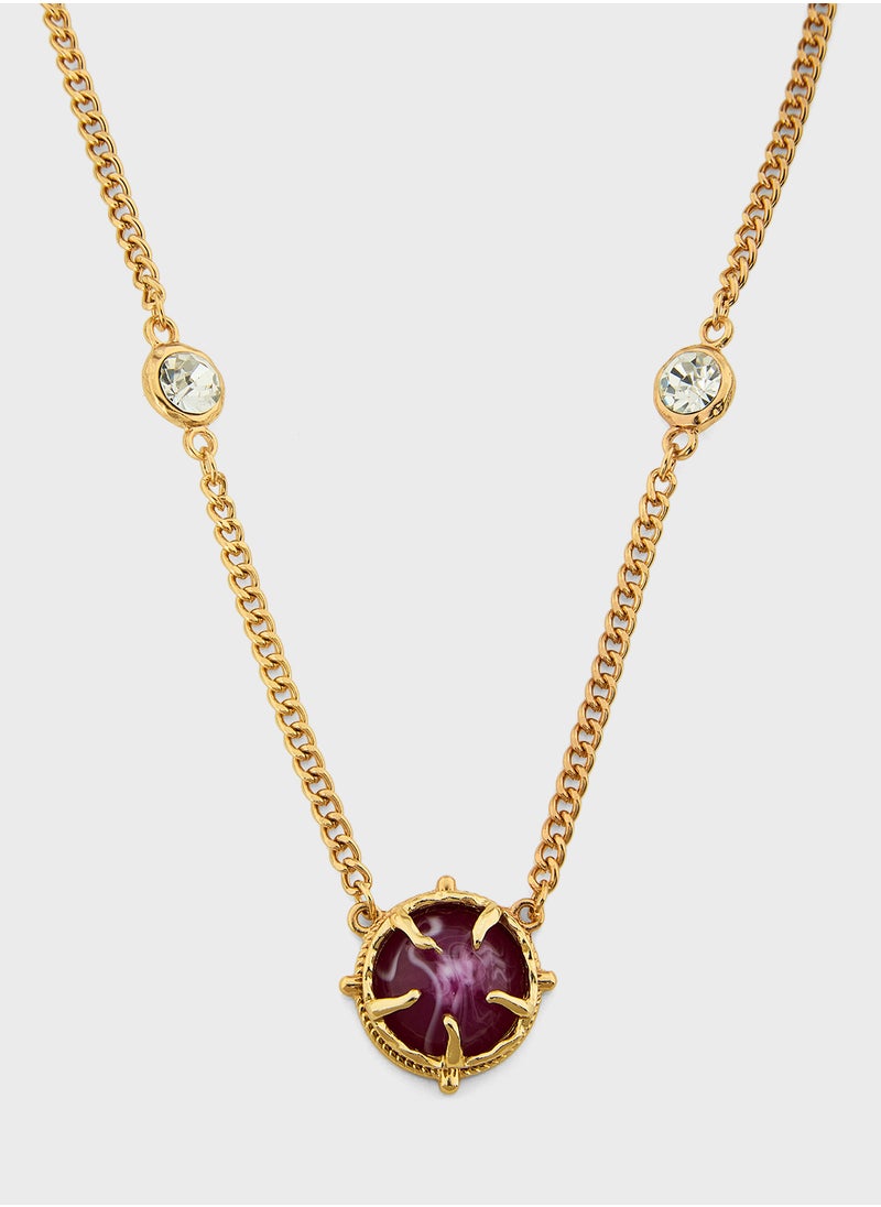 ELLA Stone Detail Necklace  - Image 2