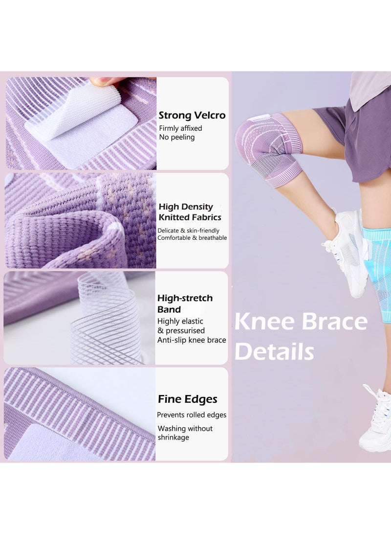 Sweet seven Supportive Pink Knee Brace for Women – Relieve Arthritis, Joint & Ligament Pain. Ideal for Running, Sports, Squats. Size L. - Image 3