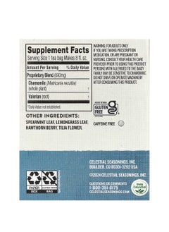 سيليستيال سيزونينجز شاي Sleepytime Extra Wellness Tea الخالي من الكافيين، 20 كيس شاي، 1.2 أونصة (35 جم)  - Image 2