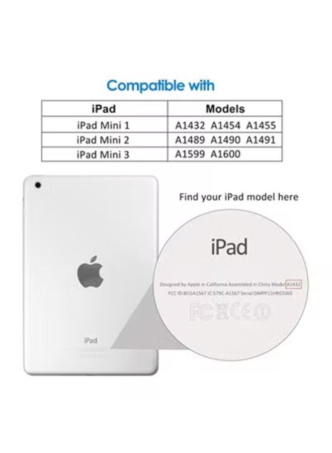 Screen Protector for iPad Mini 1, iPad Mini 2, iPad Mini 3, Tempered Glass Screen Guard Film HD Clarity Scratch Resistant - Image 4