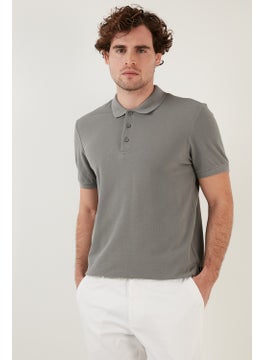 Buratti Cotton Buttoned Regular Fit Polo T Shirt Men's Polo 5902127  - Image 3