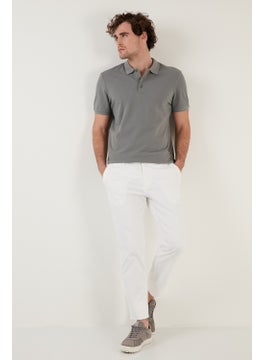 Buratti Cotton Buttoned Regular Fit Polo T Shirt Men's Polo 5902127  - Image 4