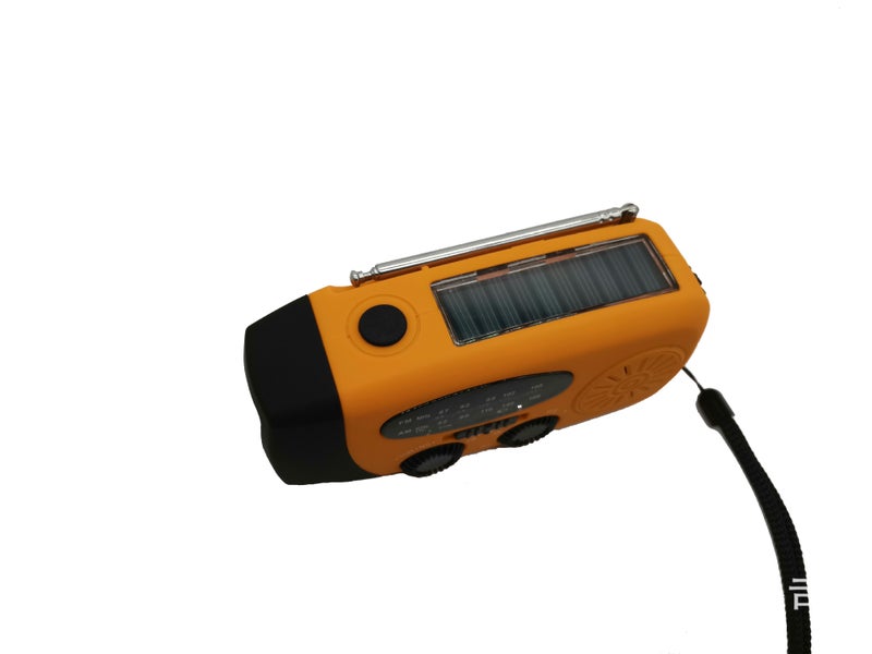 3Led Light Emergency Wireless Weather Solar Hand Crank Disaster Prevention Radio Multi-Function Portable Radio - Image 1
