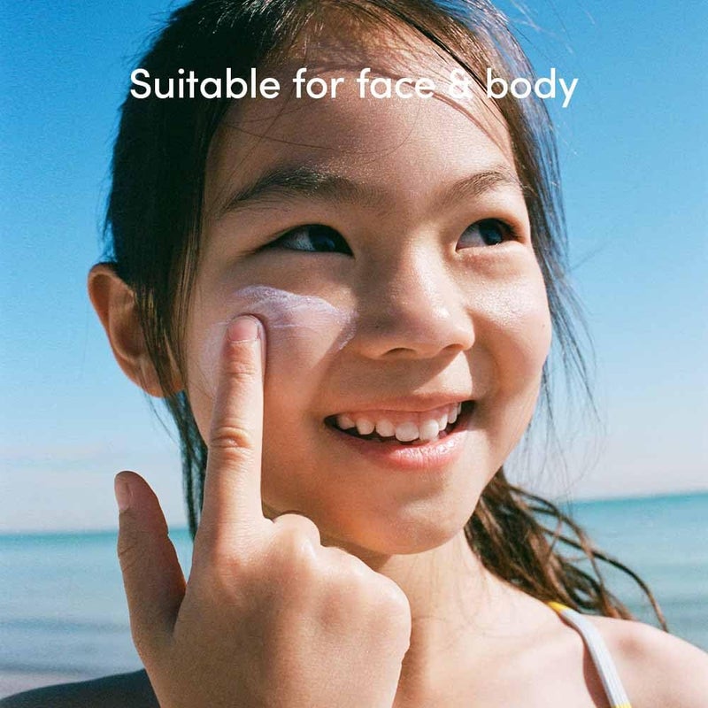 Evereden واقي شمس للأطفال من إيفيريدن SPF 50: واقي شمس معدني فاخر للأطفال، والأطفال الصغار، والعائلة بأكملها - حماية من UVA/UVB، غير سامة، مقاوم للماء - مناسب للوجه والجسم - مؤهل لـ FSA - Image 5