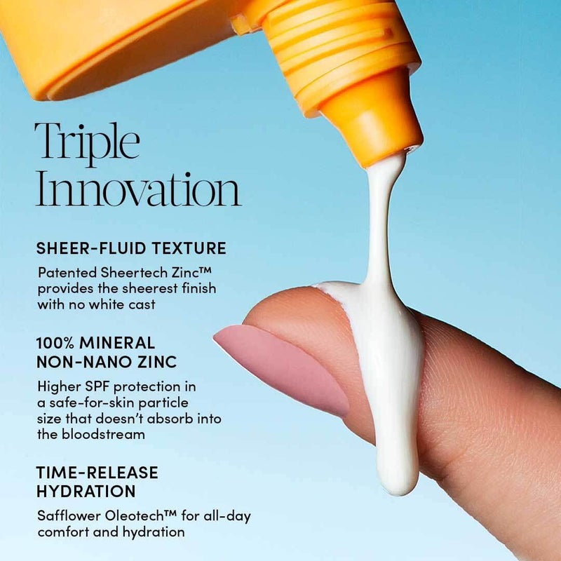 Evereden واقي شمس للأطفال من إيفيريدن SPF 50: واقي شمس معدني فاخر للأطفال، والأطفال الصغار، والعائلة بأكملها - حماية من UVA/UVB، غير سامة، مقاوم للماء - مناسب للوجه والجسم - مؤهل لـ FSA - Image 2