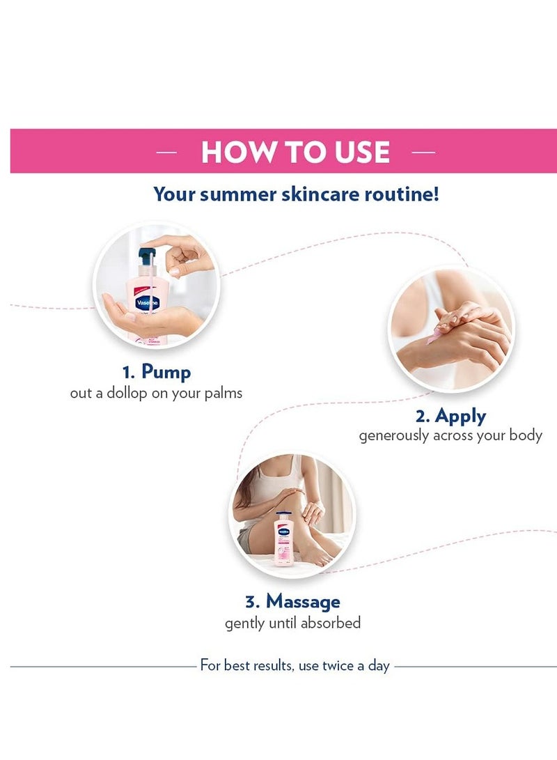 Vaseline Healthy Daily Lotion | With Vitamin b3 Triple Sunscreens | Body Lotion | 400ml (13.52 Fl Oz) - Image 4