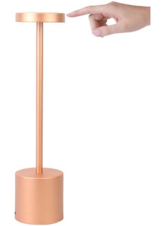 HOCC Touch Sensor Table Lamp  Battery Operated Rose Gold  - Image 1