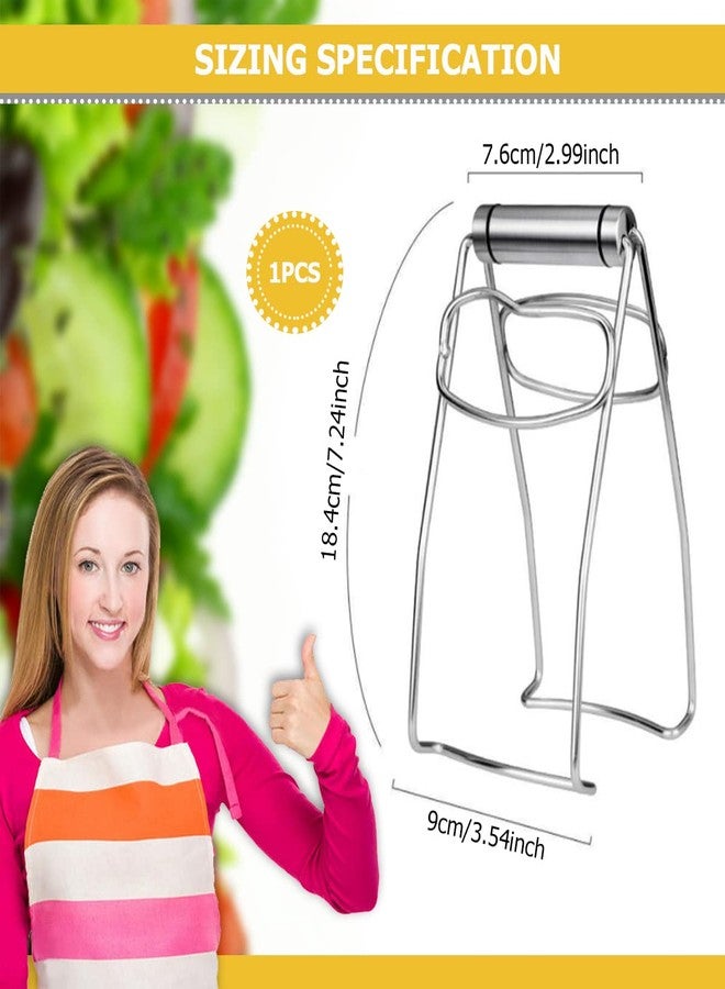 DOERDO DD DOERDO Kitchen Folding Hot Dish Plate Clip Plate Stainless Steel Tongs Bowl Clips for Kitchen Home Restaurant Cooking - Image 2