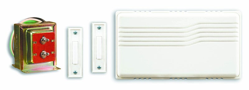 Globe Electric SL2710202 Doorbell Contractor Kit No Size White