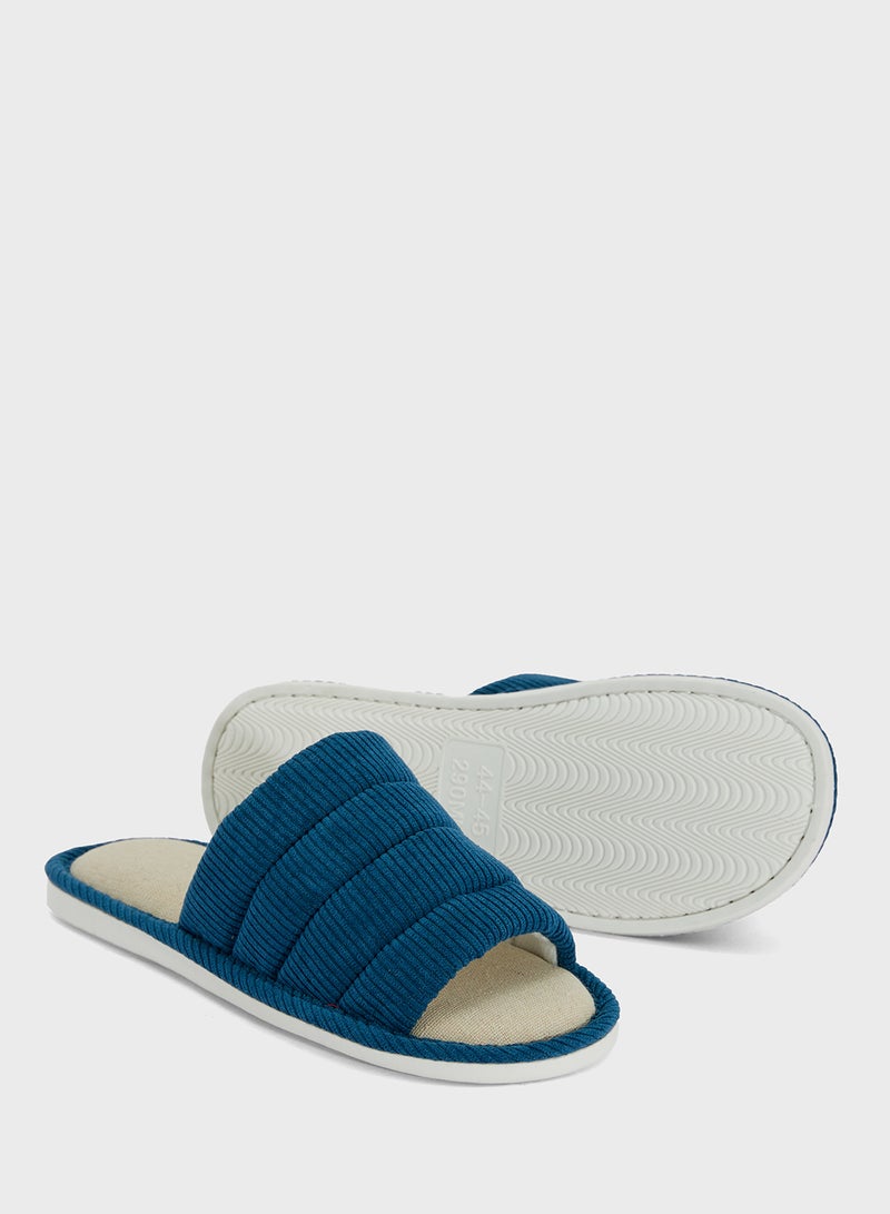 Seventy Five Open Toe Cozy Home Slippers  - Image 3