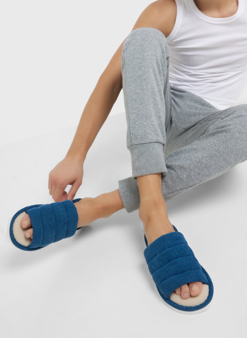 Seventy Five Open Toe Cozy Home Slippers  - Image 5
