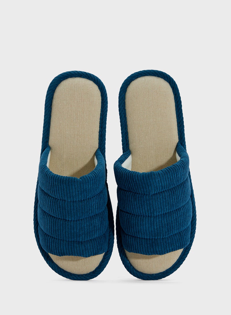 Seventy Five Open Toe Cozy Home Slippers  - Image 4