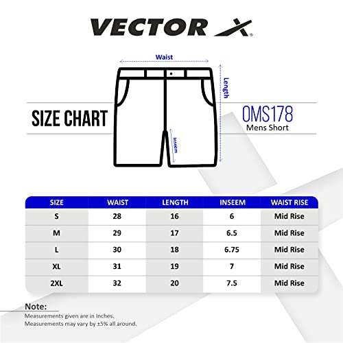 Vector X OMS-178 Men's Active/Running Sports Shorts - Image 3