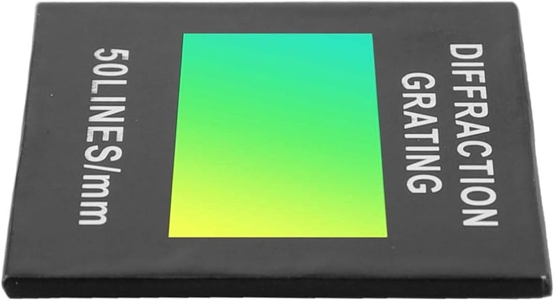 Holographic Transmission Diffraction Grating Sheet 50 Lines 50X50mm For Spectrophotometer Optical Teaching Experiments 200 2000nm Color 50 - Image 4