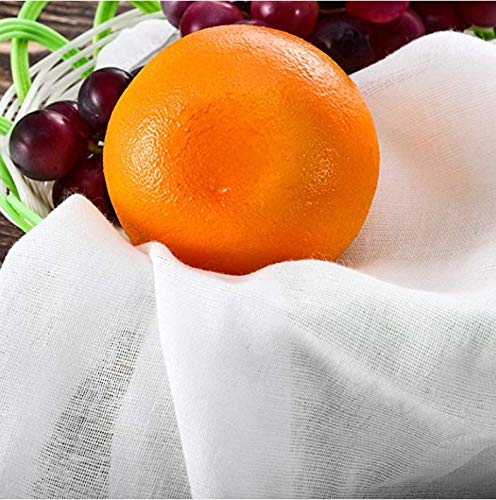 Clarkia Pure Cotton Muslin Cloth Cheese Cloth (1x1 Meter, White) - Image 4