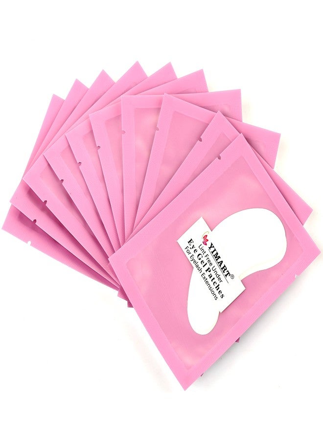 Yimart Professional Lint Free Under Eye Gel Pad Patches Eyelash Extensions 50 Pairs - Image 1