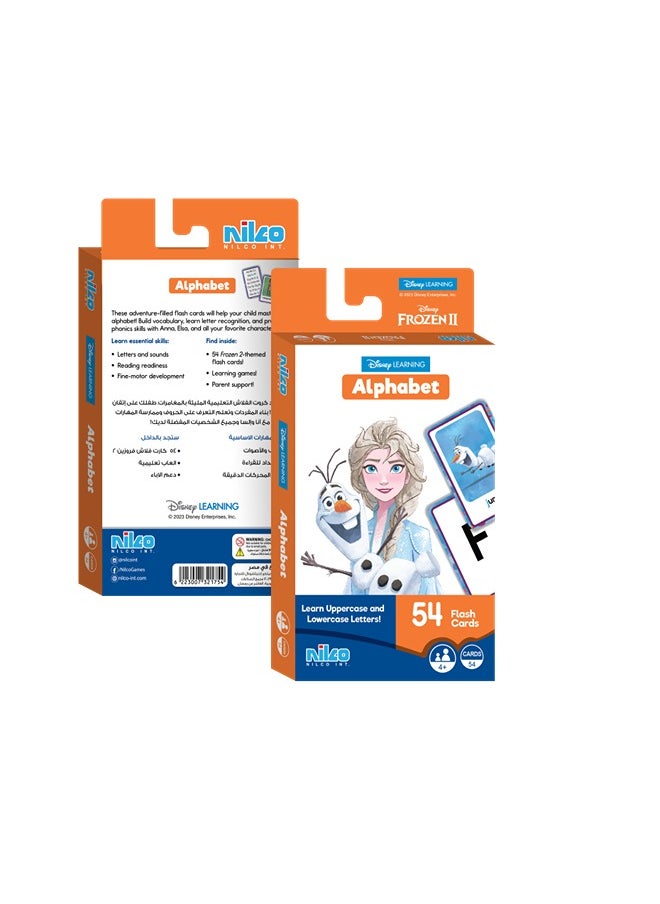 nilco - Frozen 2 Alphabet Flash Cards - Image 1