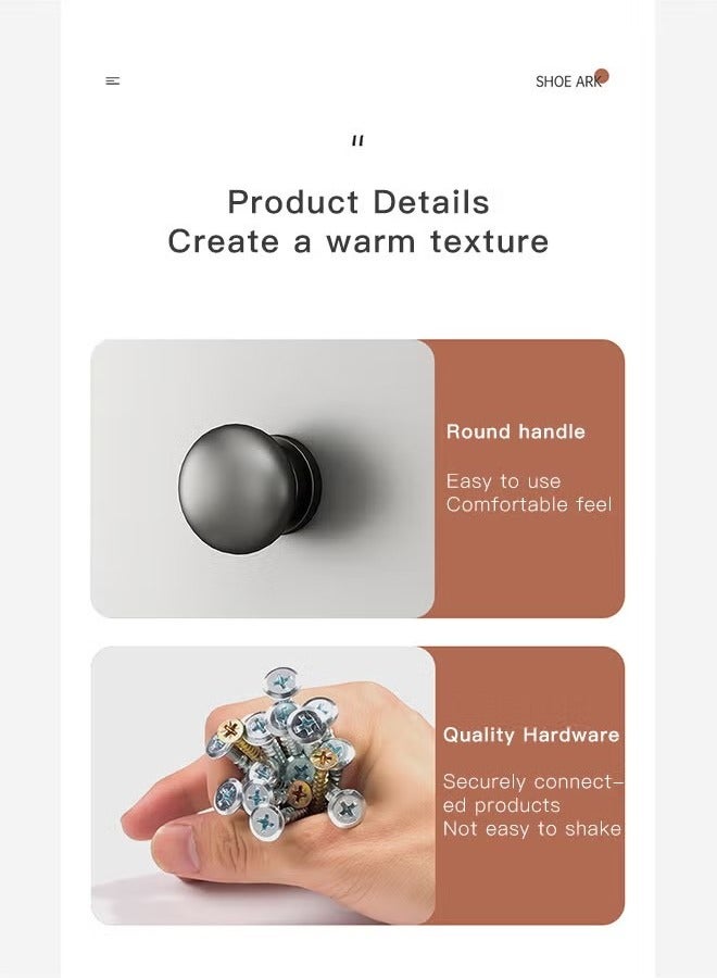 Beauenty Simple Shoe Cabinet Organizer Free Standing Shoe Rack 90*30*84cm - Image 5