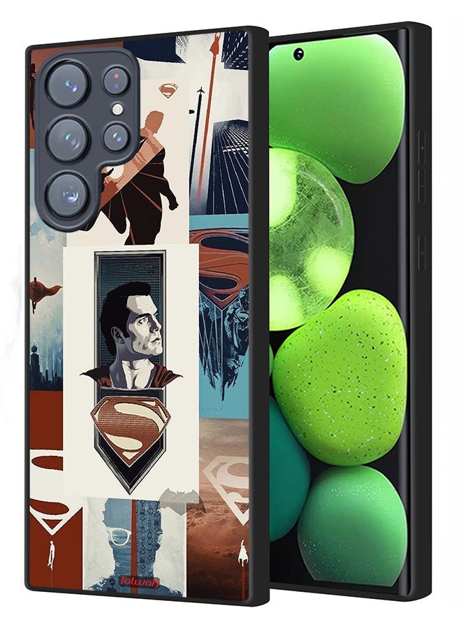 Tolwak Samsung Galaxy S23 Ultra 5G Protective Case Cover Superman Art - Image 1