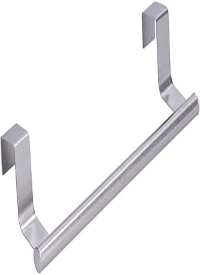 Garosa Towel Rack Stainless Steel Perforated Hangable Bath Towel Bar Punch Free Strong Bearing Capacity Hanging Buckle Kitchen Towel Holder for Cabinet Bathroom Rack(23.5cm),Towel Rack 