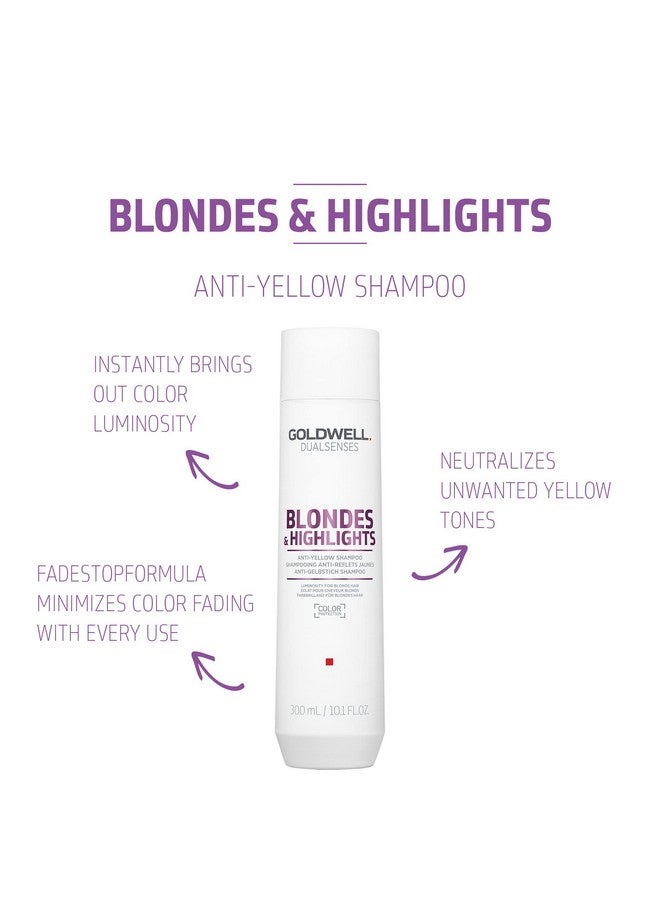 Goldwell Dualsenses Blondes & Highlights Anti-Yellow Shampoo 300mL - Image 2