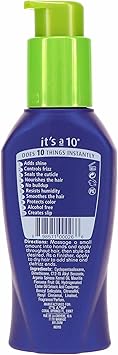 It's a 10 سيروم تصفيف الشعر المعجزة من إتس أ 10 مقاوم للرطوبة للتحكم في التجاعيد يضيف لمعة غير دهني 120 مل - Image 2