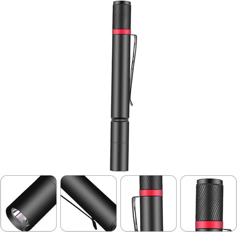 OSALADI Portable Mini Led Flashlight Clip Brightness Modes Design for Camping Emergency Night Reading and Outdoor Use - Image 3