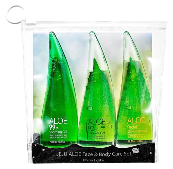 Holika Holika مجموعة العناية بالوجه والجسم من جيجو ألوفيرا - Image 1