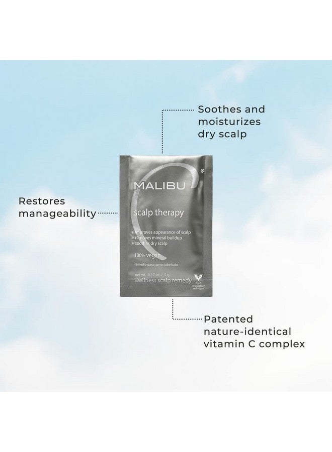 Malibu C Mini Malibu Rehab Scalp Wellness Contains 2 Hair Remedy Packets Vitamin Infused Deep Conditioner For Hair Health Scalp Rejuvenating Hair Care - Image 3