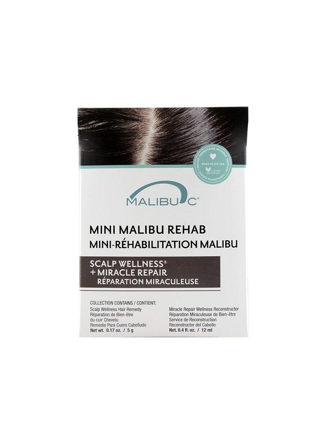 Malibu C Mini Malibu Rehab Scalp Wellness Contains 2 Hair Remedy Packets Vitamin Infused Deep Conditioner For Hair Health Scalp Rejuvenating Hair Care - Image 2