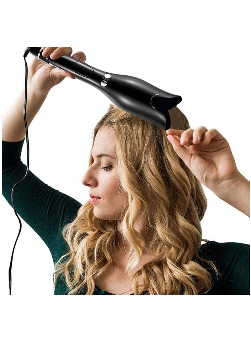 Automatic Ceramic Rotating Hair Curler, Professional Air Spin N Curl Hair Curler for All Hair Types, LCD Digital Display - Image 4
