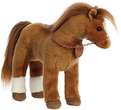 Breyer Aurora® Exquisite Quarter Horse Stuffed Animal - Realistic Detailing - Imaginative Play - Brown 13 Inches - Image 1