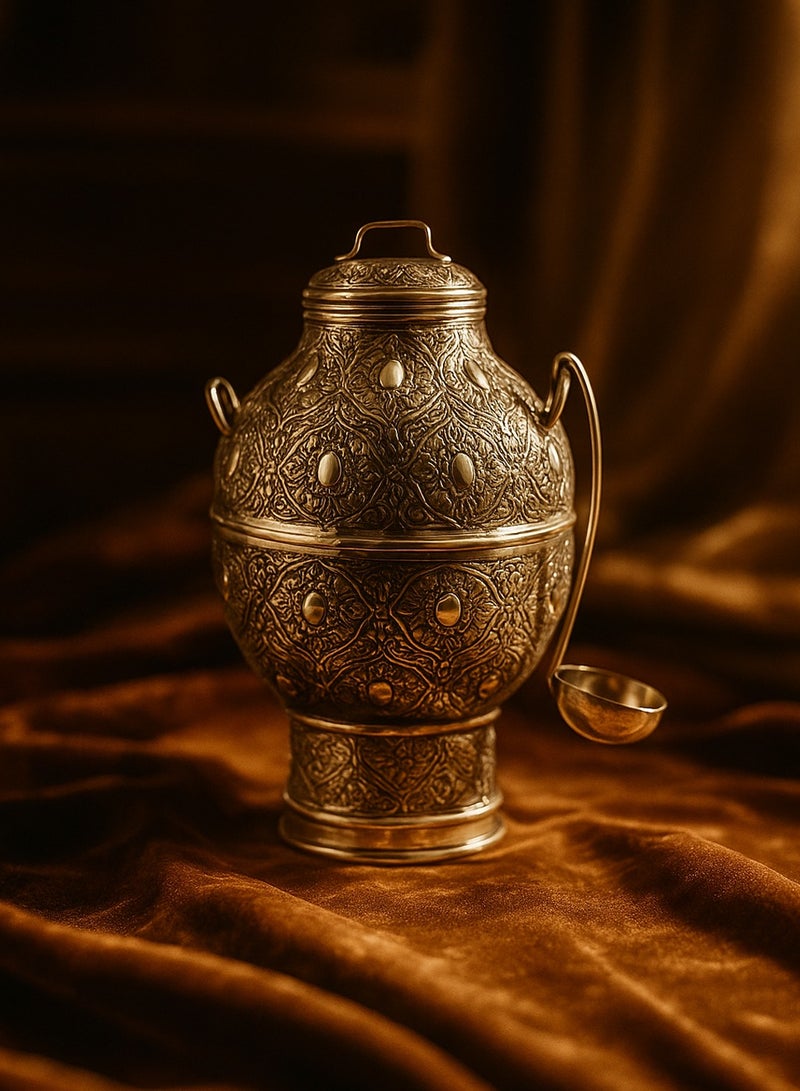 أوديسي وعاء فول فخم مصنوع من فضة خالصة (DSC6949) - Image 3