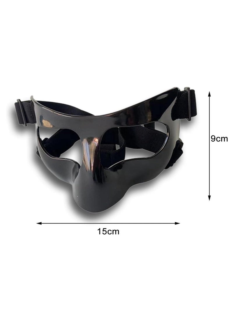 عام قناع كرة القدم قناع الوجه قناع غطاء الوجه الواقي للأنف المكسور وواقي الأنف لكرة السلة - Image 3