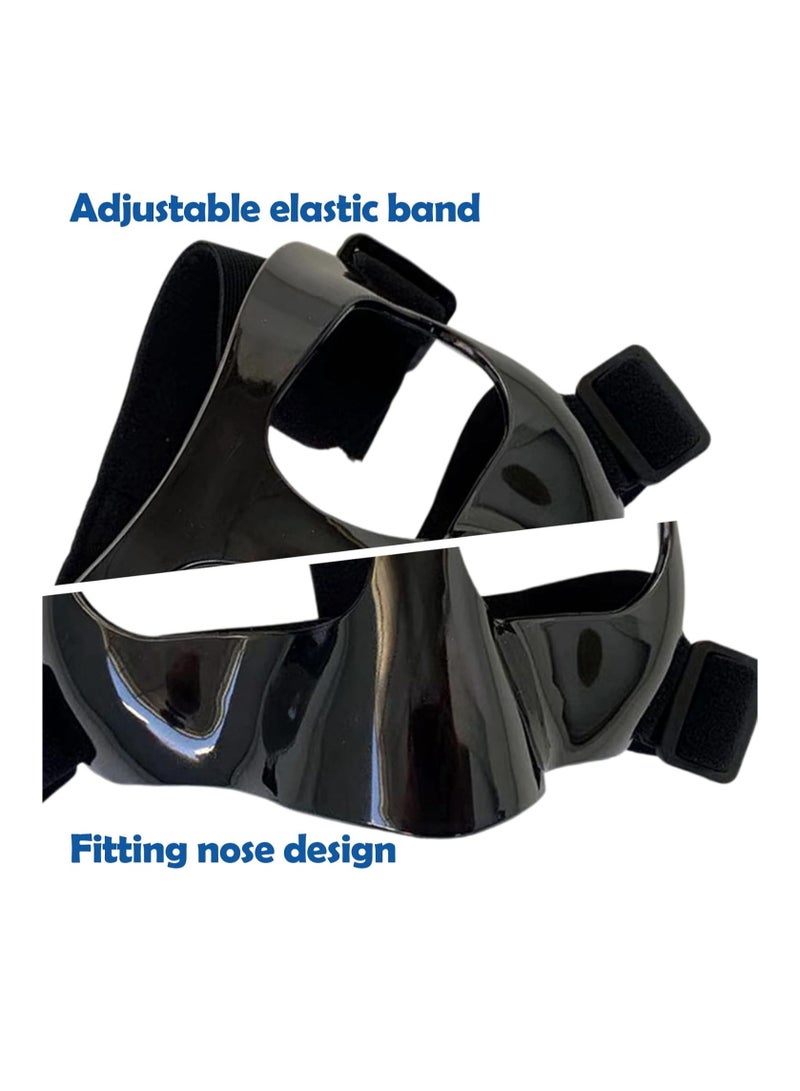 عام قناع كرة القدم قناع الوجه قناع غطاء الوجه الواقي للأنف المكسور وواقي الأنف لكرة السلة - Image 4