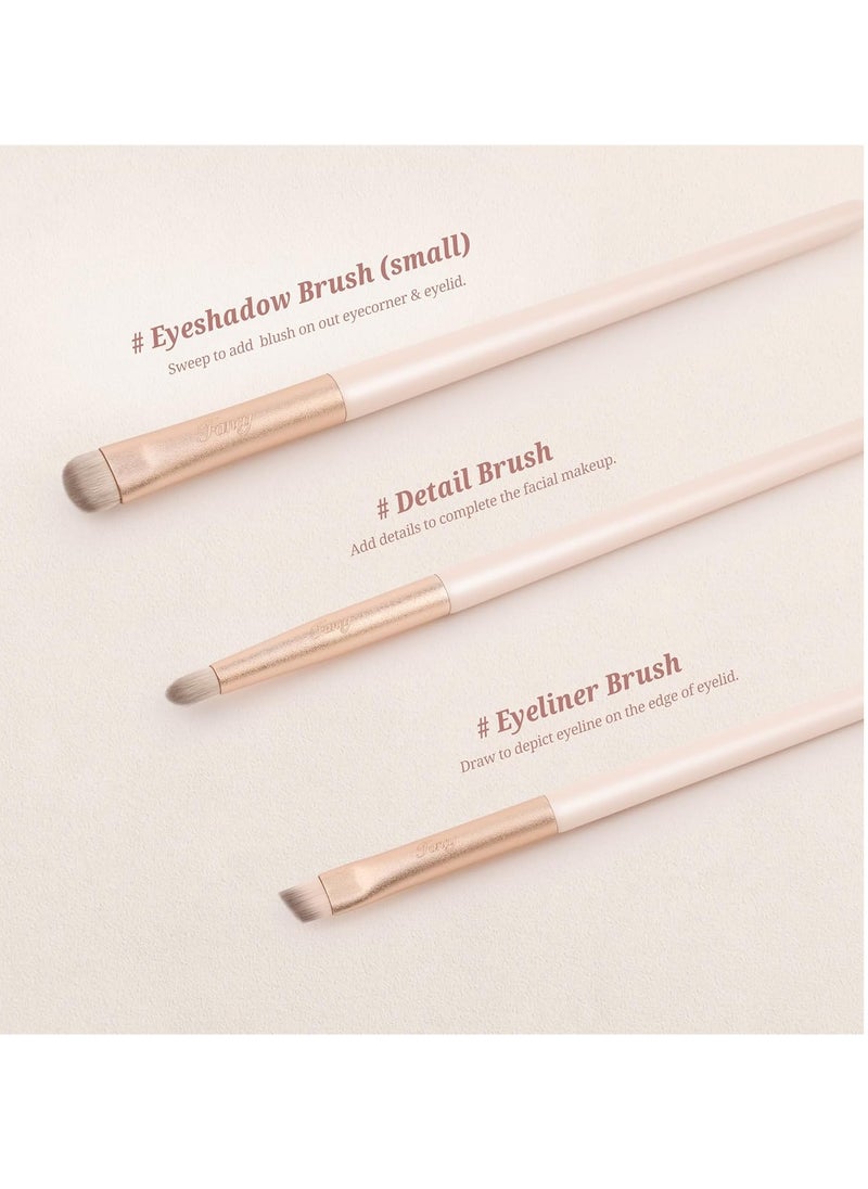Fancy Dream Star Ultra-Thin Precision Makeup Brush With Soft Fibers, 07 Small Eyeshadow Brush  - Image 4