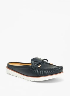 Le Confort Bow Accent Slip-On Mules  - Image 1