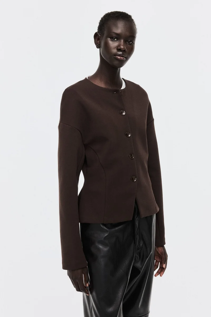 اتش اند ام بليزر سكوبا بدون ياقة