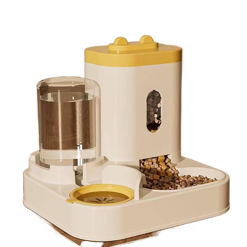 Automatic Feeder Pet Bowl with Indoor Feeding Home Feeding Accessory Pet Food Bowl Routine Feeding Daily Feeding - Image 1