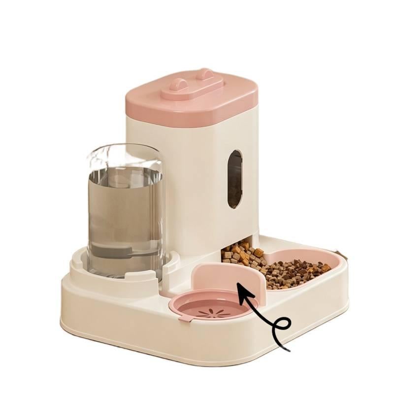 Automatic Feeder Pet Bowl with Indoor Feeding Home Feeding Accessory Pet Food Bowl Routine Feeding Daily Feeding - Image 5