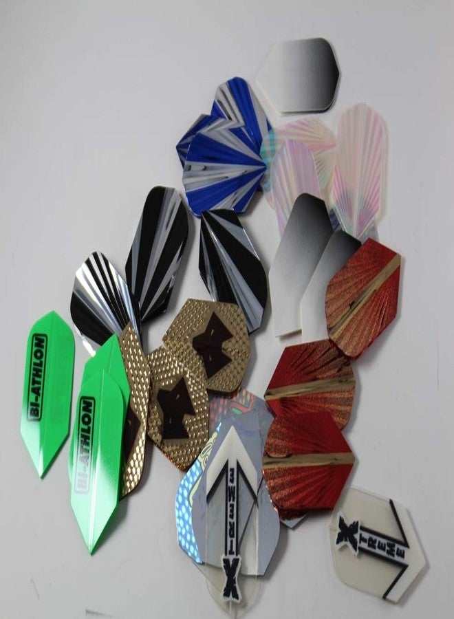 US Darts - 10 Sets (30 Flights) Mixed Slim Dart Flights Assorted Wholesale