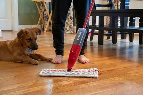 o cedar O-Cedar Genuine ProMist MAX Spray Mop Head Replacement (Pack of 4) | Machine Washable | Reusable | Microfiber Refill | Removes 99% of Bacteria - Image 2