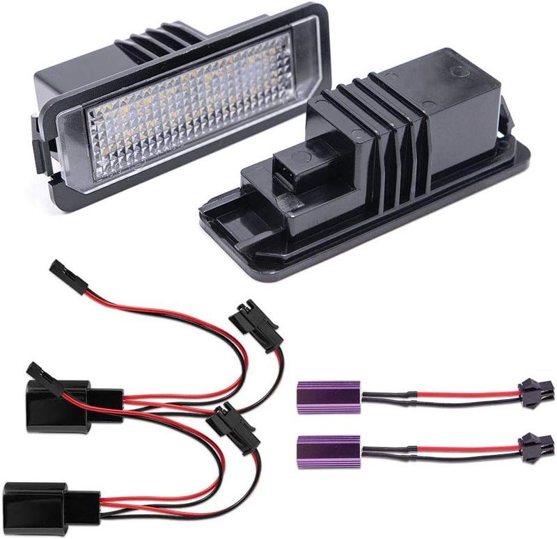 Mingrui test Mingrui 2pcs LED License Plate Lights for VW Models - Image 2
