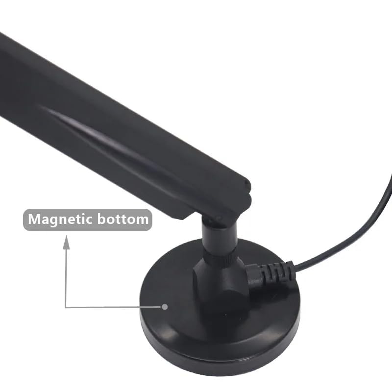 TREADALT-TEC 10dBi Dual Band WiFi Antenna 2.4GHz 5GHz RP-SMA WiFi Antennae with 6.5ft Extension Cable for PC Desktop Computer PCI PCIe WiFi Bluetooth Card Wireless Network Router - Image 3