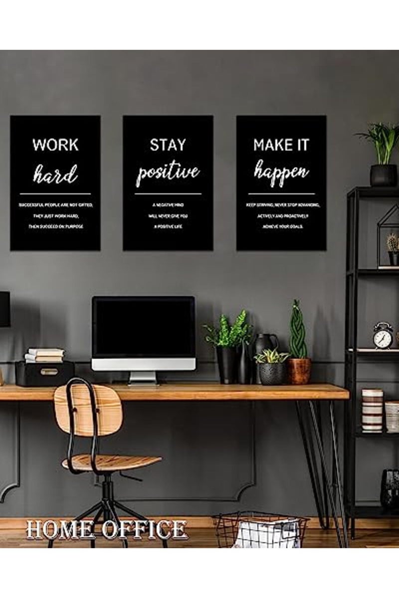 Drsoum Inspirational Framed Wall Art Set - Image 4