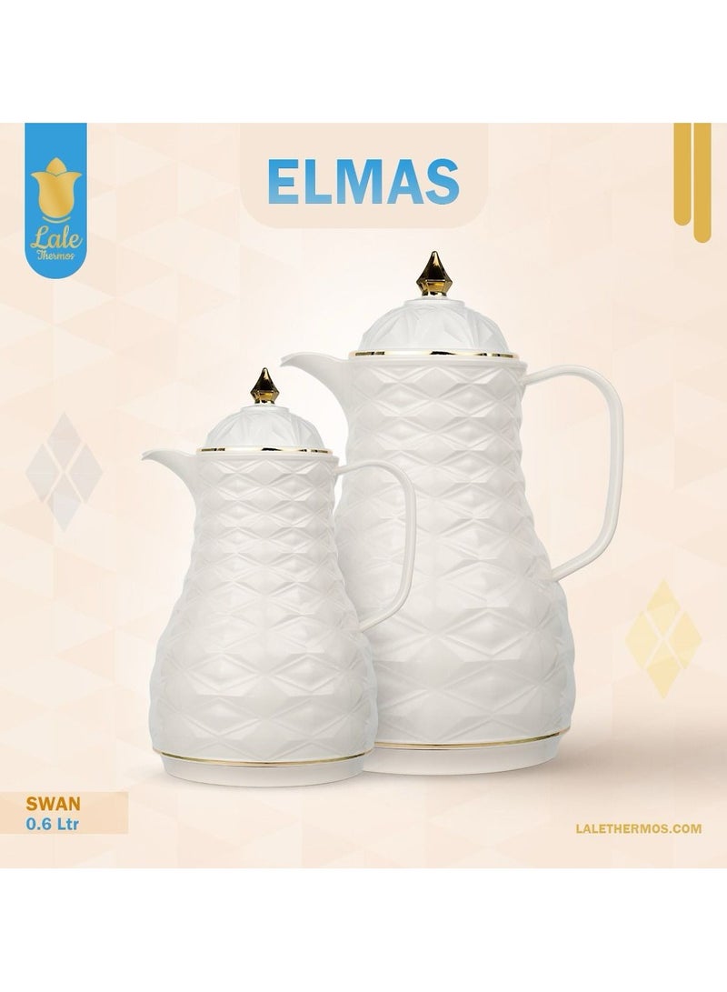 Rema Attractive Coffee and Tea Fridge Thermos Set with Elegant Design made in Turkey 1L + 0.5L - Image 2