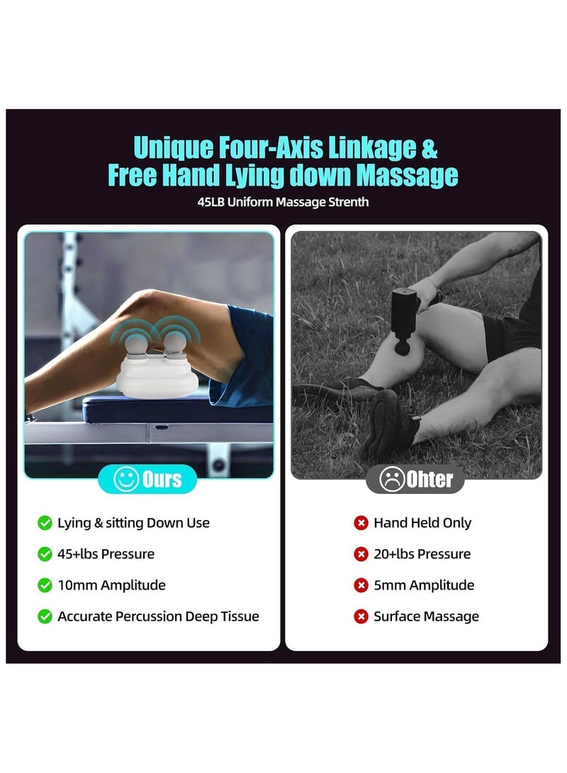 Muscle Massage Gun with 24V Type-C Motor, Fast Charging Input and 4 Massage Heads HY-ST2024 - Image 5